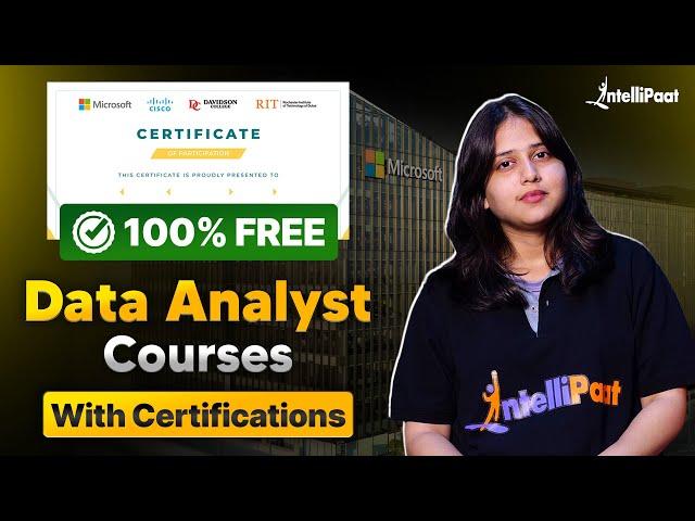 Get Hired Fast with These 7 FREE Data Analytics Courses For Beginners | Intellipaat