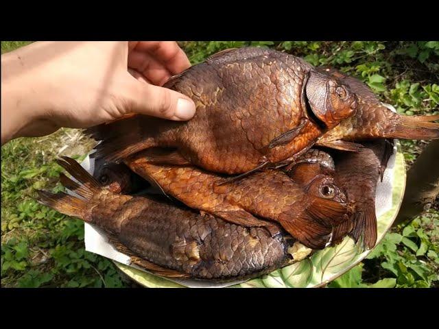 Караси горячего копчения