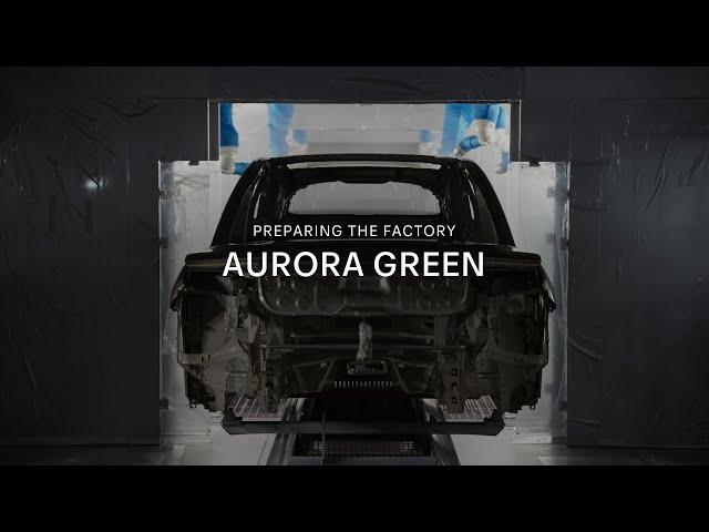 Preparing the Factory: Aurora Green | The Road to Lucid Gravity