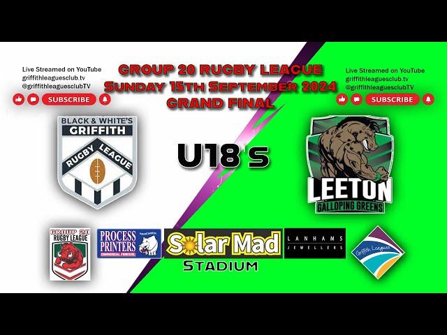 Group 20 Rugby League Grand Finals Under 18s