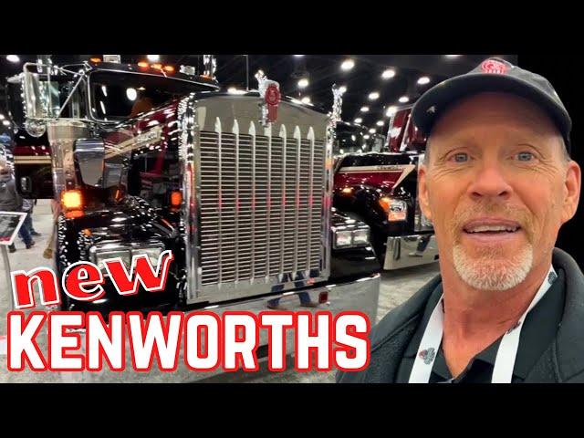 New Kenworth Semi Trucks at MATS 2024 including a 2025!