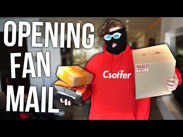 OPENING FAN MAIL