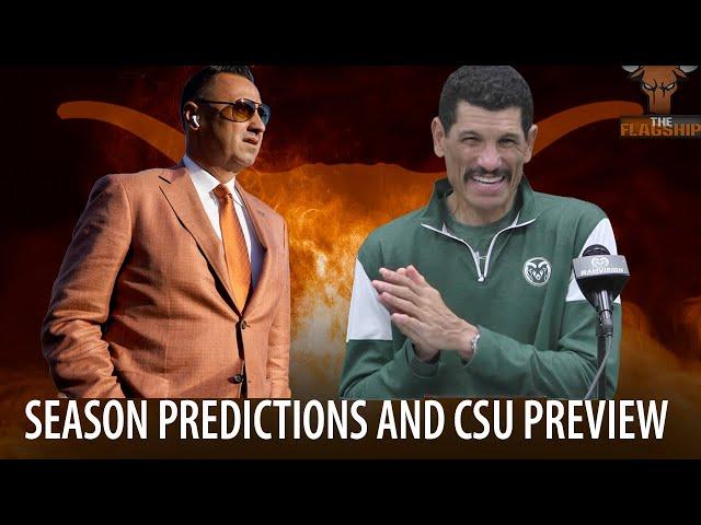 Horns 247 - The Flagship Podcast: Colorado State Preview and Season Predictions