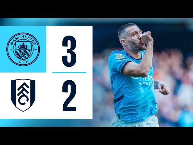 HIGHLIGHTS! Man City 3-2 Fulham | ️ Kovacic (2) and Doku (screamer!) Goals | Premier League