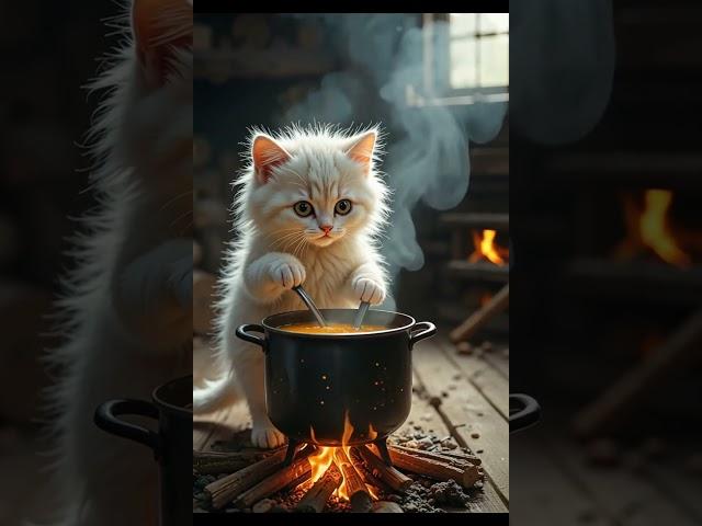 Tiny Cat, Big Challenges on the Farm 
