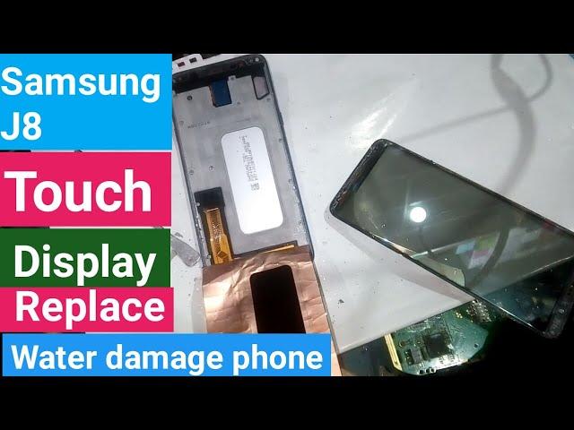 Samsung j8 touch display replacement // Samsung j8 touch display problem