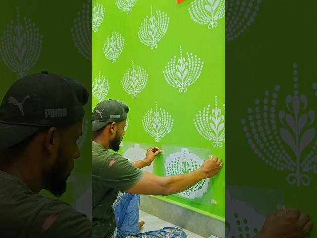 new stencil design Asian paint