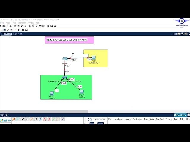 9. Configure Remote Access SSH | How to Configure SSH on a Switch using Cisco Packet Tracer