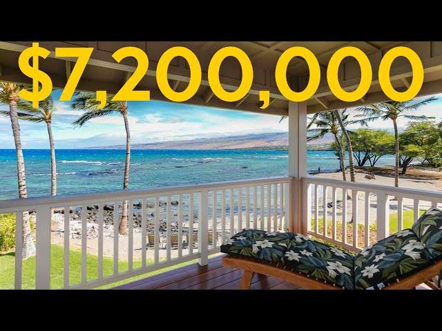 OCEANFRONT Hawaii home in Puako!