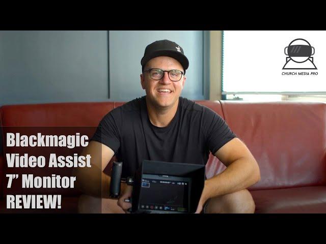 The BEST monitor for livestream focus & field monitoring! Blackmagic Video Assist 7" Monitor Review