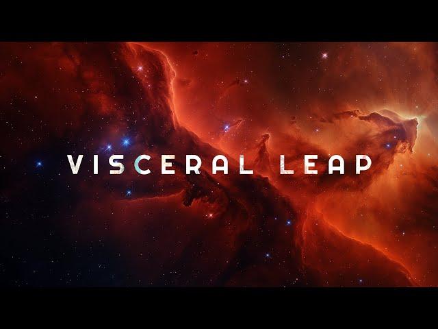 Visceral Leap | Hypnotic Visual ASMR Red Nebula Journey | Original Music