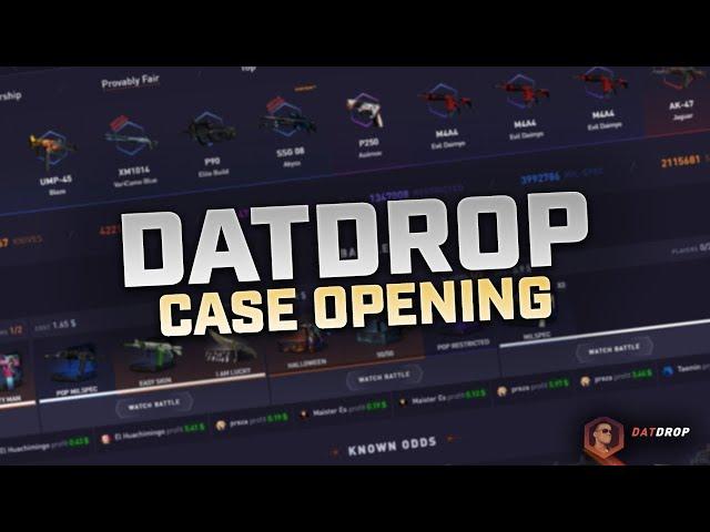 DatDrop Case Opening #34 New Cases !!!