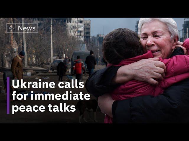 Ukraine Russia conflict: Soldiers street fighting in Mariupol