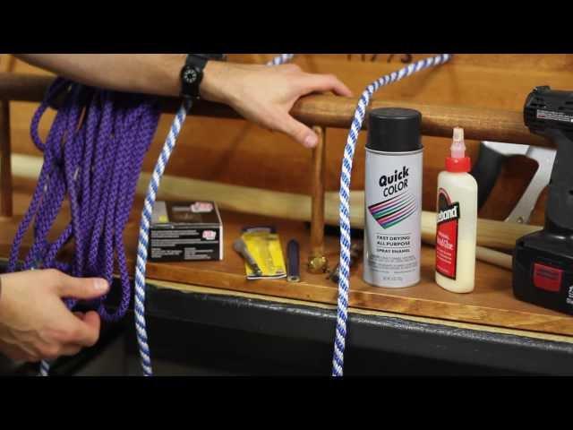 DIY Knot Tying Station to Practice Your Knots