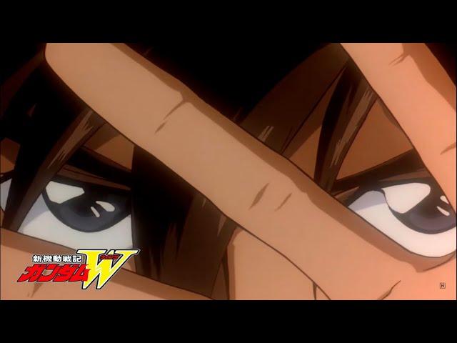 「Just Communication」 Anime MV 【Gundam Wing】 Opening Theme (English Sub)