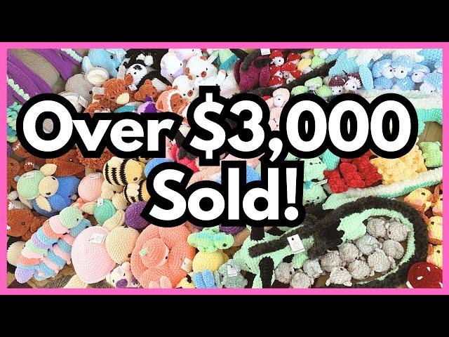 Crochet Market Prepping & Market Results For the BIGGEST Market I've Ever Prepared For | FULL MOVIE