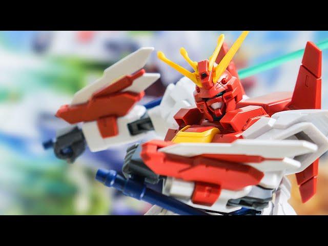 【ガンプラレビュー】爆熱爆砕ブレイジングガンダム！エフェクトパーツの破損に気をつけよう！ / HG GBB 04 # 820【シゲチャンネル】