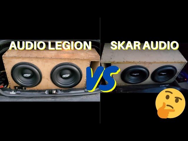 Audio Legion ARM12D4 VS SKAR AUDIO SDR12D2!! + Revealing Plans for the Impala