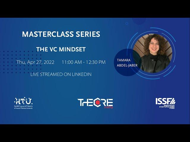 The VC Mindset with Tamara Abdel-Jaber