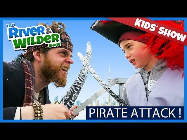 KIDS PLAY PIRATES OF THE CARIBBEAN ON PIRATE TOUR