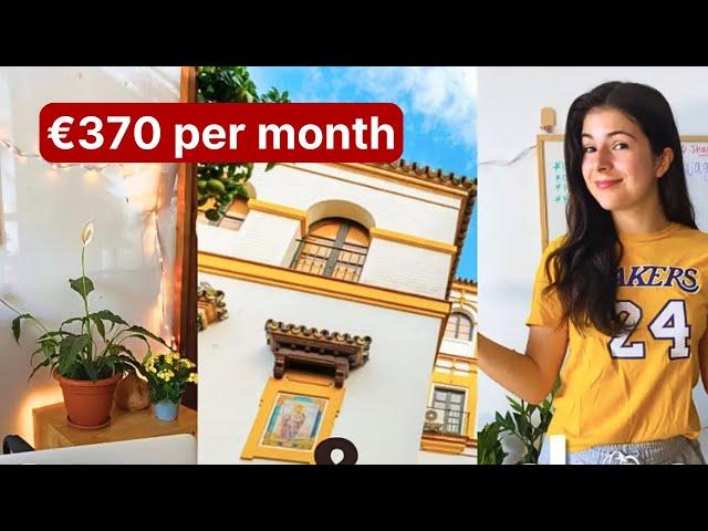 Moving to Seville: See My Cozy (& Cheap) Apartment in the City Center!