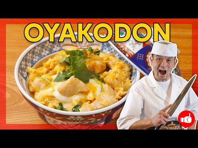 Japan's Tastiest Rice Bowl, OYAKODON | Chicken and Egg Bowl