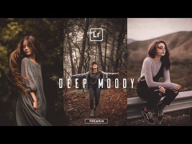 Free Presets Lightroom Mobile DNG - Deep Moody | Moody Preset