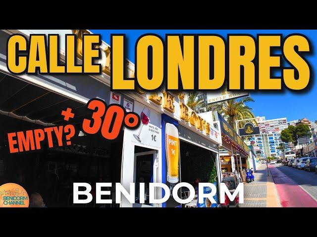 BENIDORM - May 30th | Are the Rincón Bars Totally Empty? 