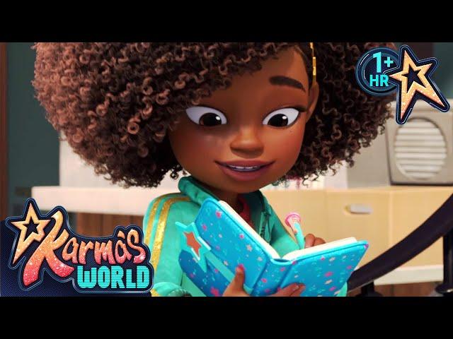 Karma’s Writer’s Block | NEW COMPILATION | Karma's World | 9 Story Fun