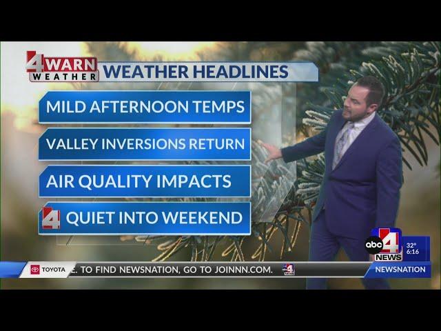 Hazy sunshine and above average warmth into the weekend