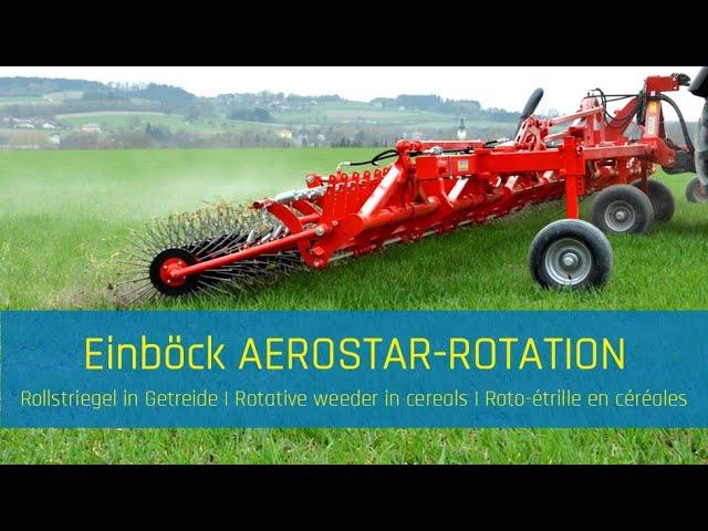 Rotative weeder in cereals | AEROSTAR-ROTATION - EINBÖCK Shortclip #27