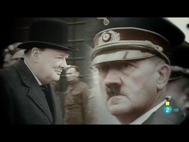 Adolf Hitler contra Winston Churchill, el combate del águila contra el león