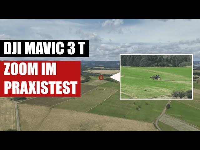 So GUT ist der 56x Hybridzoom der DJI Mavic 3 Thermal WIRKLICH! | Zoom der Drohne im Praxistest