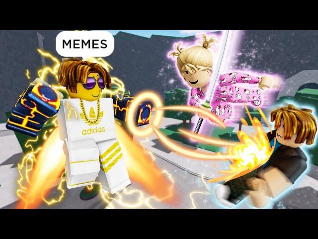 ROBLOX The Strongest Battlegrounds Funny Moments (Part 2) 