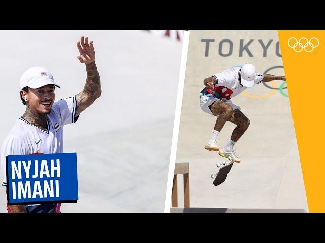 Nyjah Huston Olympic highlights in Tokyo 2020! 