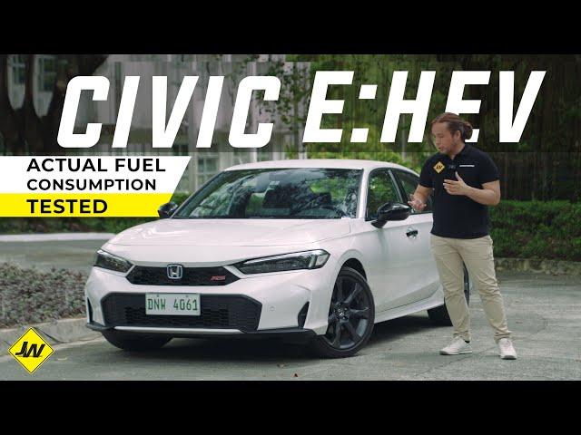 2025 Honda Civic RS e:HEV Full Review -We Test its Actual Fuel Consumption