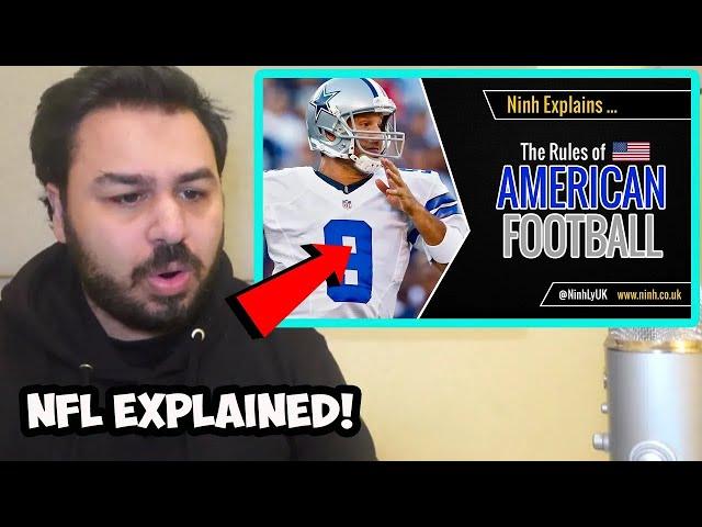 British Reaction To The Rules of American Football EXPLAINED! (NFL) - NEW NFL FAN