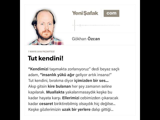 Gökhan Özcan - Tut kendini! - 07.05.2018
