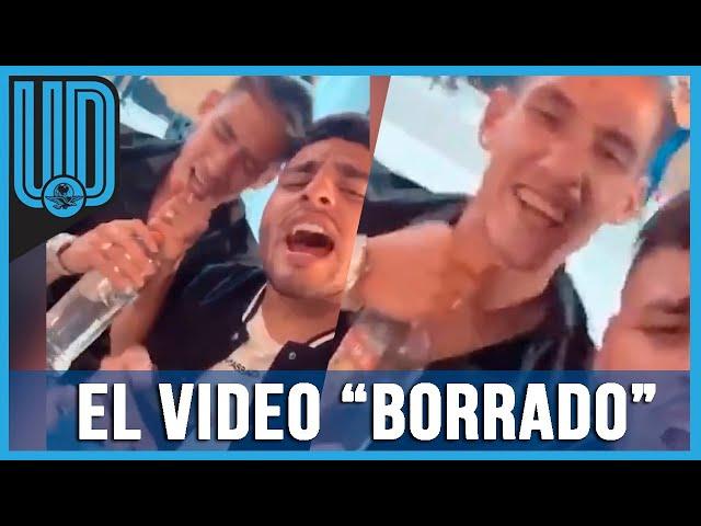 ▶  Alexis VEGA sube video con Uriel ANTUNA en plena fiesta y lo BORRAN