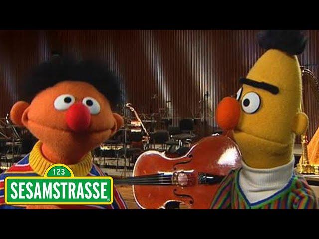 Ernie & Bert erklären das Instrument Cello | Musik | Sesamstraße