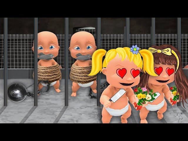 LOCKED in 24 Hour Prison by TWO CRAZY FAN GIRL BABIES!