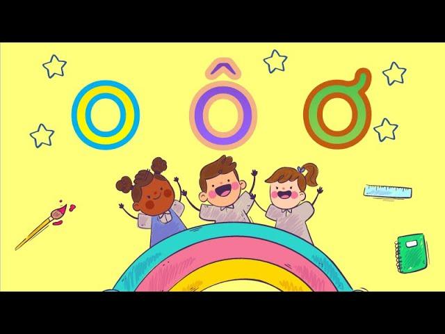 Làm quen với nhóm chữ cái o, ô , ơ - Tiếng Việt mẫu giáo [OLM.VN]