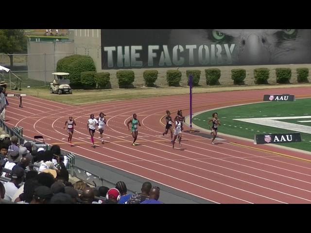 18yr Anavia Battle 23.60s 200m Finals AAU Junior Olympics 2017