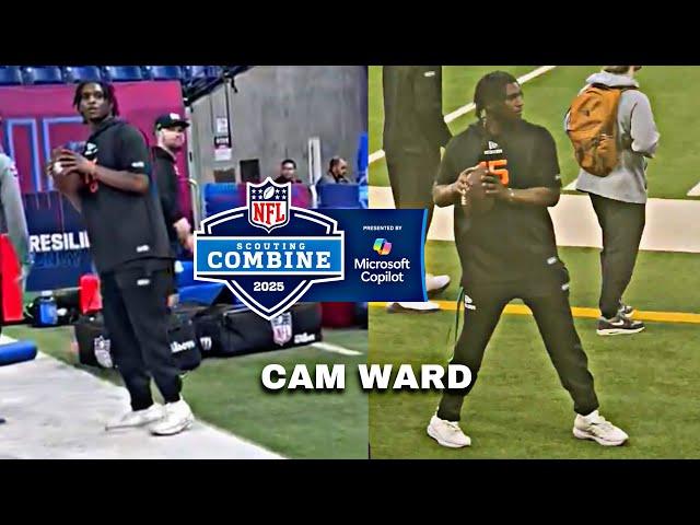 Can Ward THROWING @ 2025 NFL Combine “Best QB in the DRAFT?!”