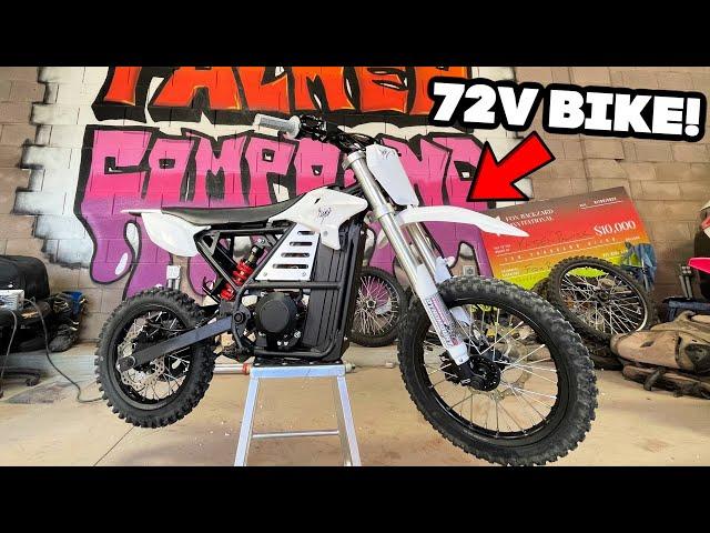 New Ultimate 72V Electric Pitbike? SO FAST!