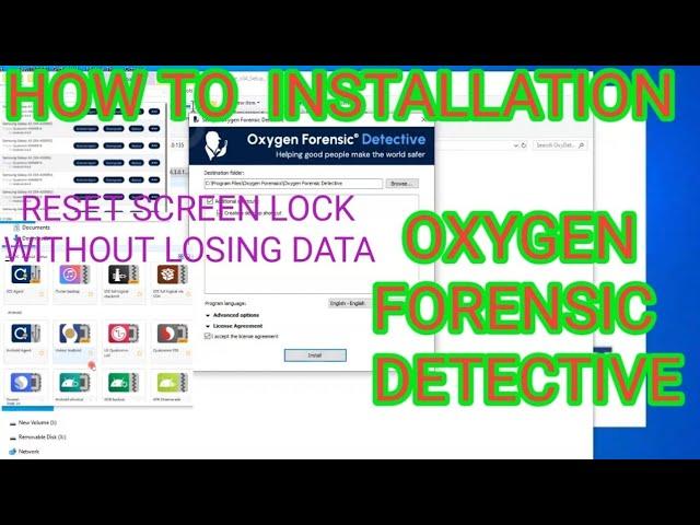 HOW TO INSTALLATION OXYGEN FORENSIC DETECTIVE