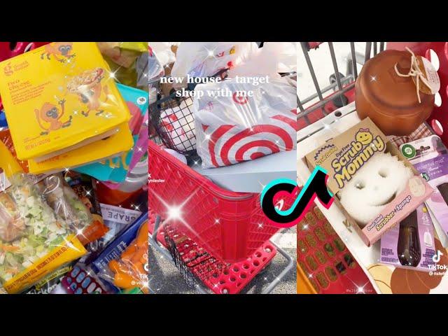 target shopping and organizing tiktok compilation 