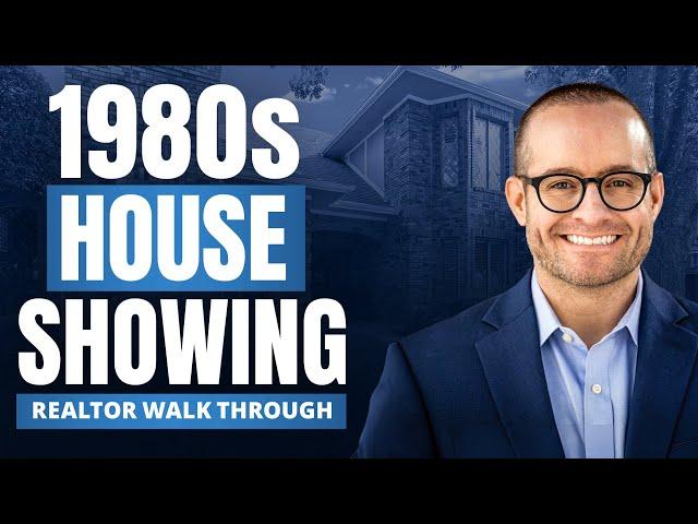 1980s House Showing Realtor Walk Through