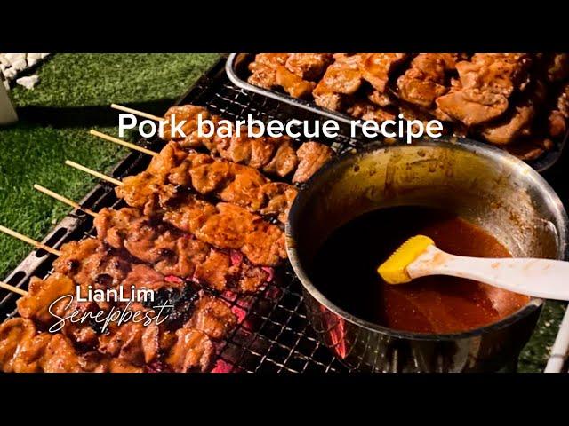 PORK BARBECUE RECIPE | The Best  Barbecue