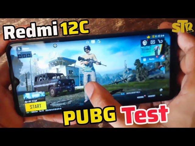 Redmi 12C PUBG Test | Pubg Graphics | Battery Drain | Temperature?